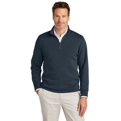 President's Circle - Brooks Brothers Double-Knit 1/4-Zip