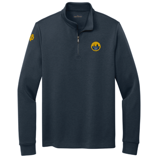 President's Circle - Brooks Brothers Double-Knit 1/4-Zip